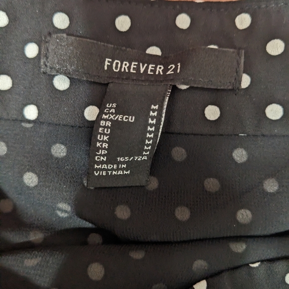 Polka Dot Mini Skirt - Picture 2 of 2